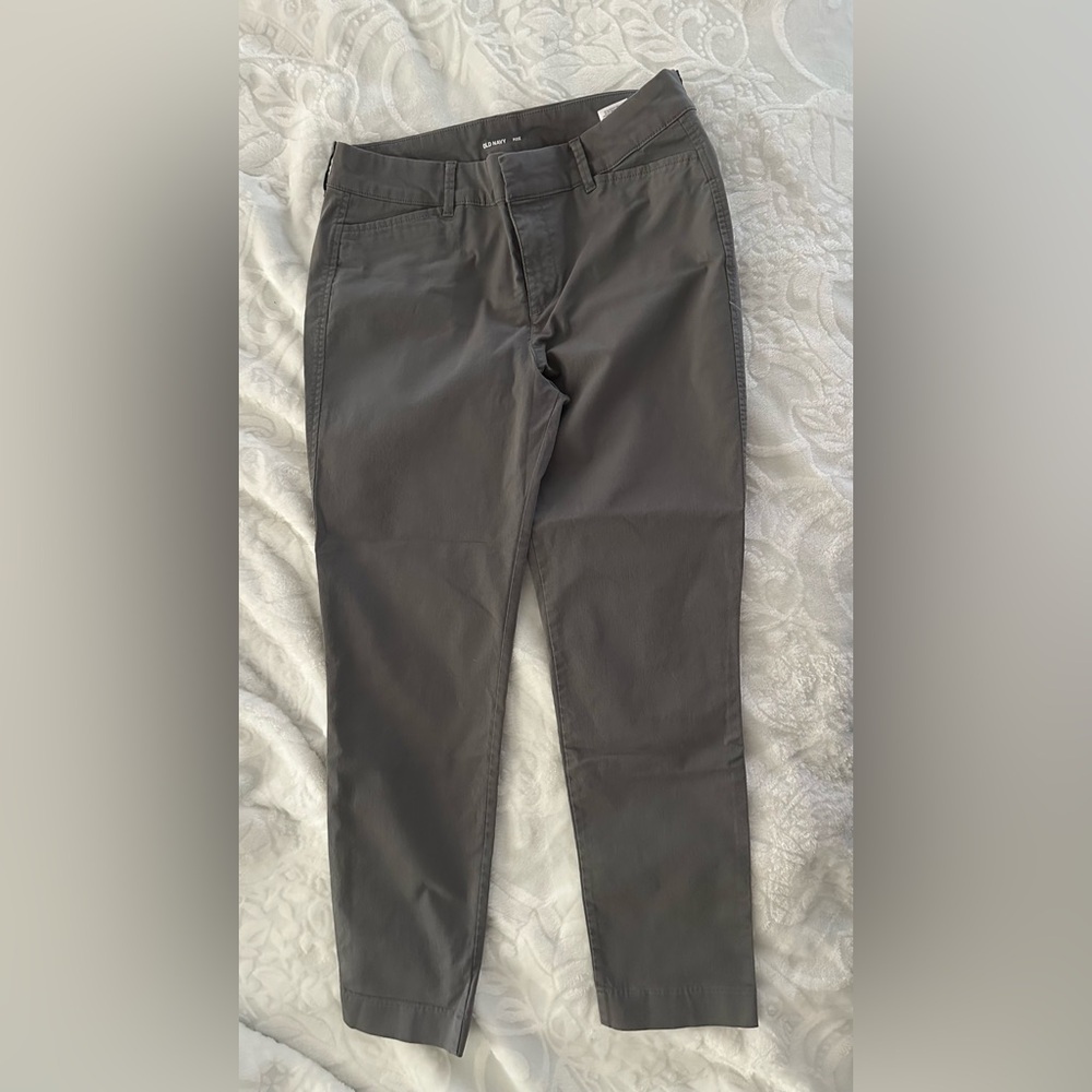 Women’s grey pixie pants - old navy